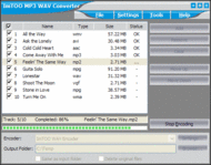 ImTOO MP3 WAV Converter screenshot